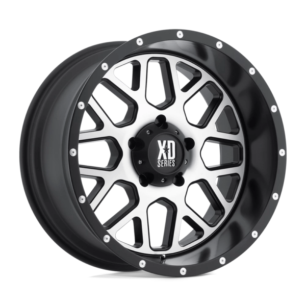 XD XD820 GRENADE 18X9 18 SATIN BLACK MACHINED FACE XD82089058518