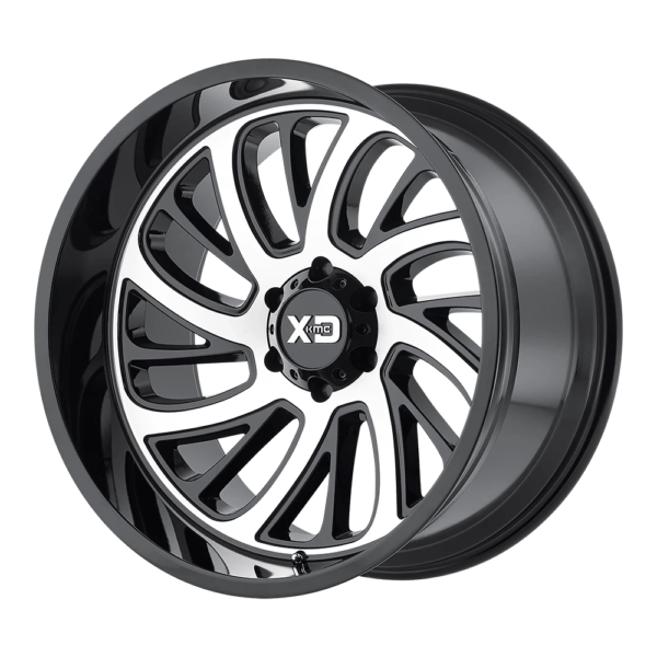 XD XD826 SURGE 20X10 -24 GLOSS BLACK WITH MACHINED FACE XD82621055524N