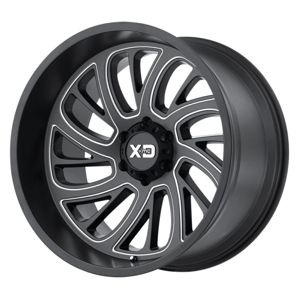 XD XD826 SURGE 20X10 -24 SATIN BLACK MILLED XD82621087924N