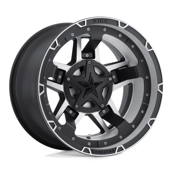XD XD827 ROCKSTAR III 20X9 -12 MATTE BLACK MACHINED XD82729087512N