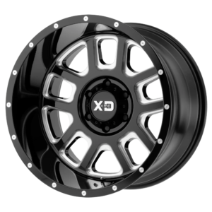 XD XD828 DELTA 22X14 -76 GLOSS BLACK MILLED XD82822468376N
