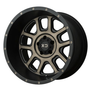 XD XD828 DELTA 20X9 -12 MATTE BLACK W/ DARK TINT CLEAR XD82829050912N
