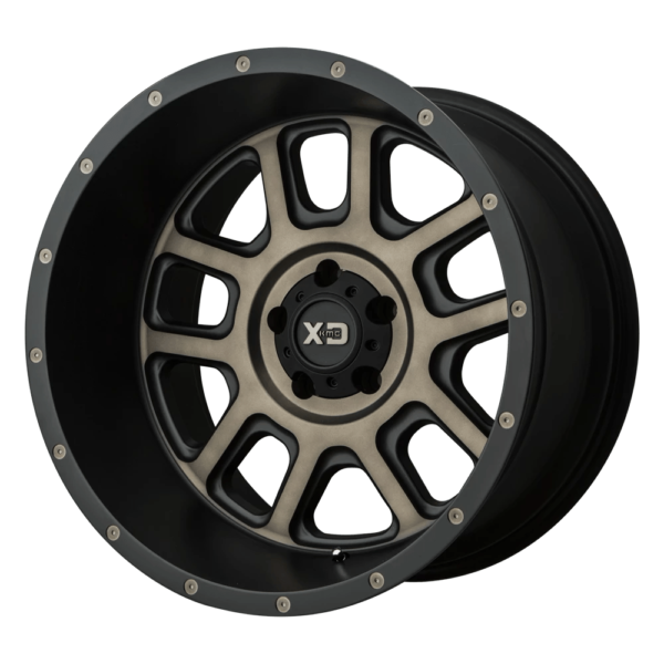 XD XD828 DELTA 20X9 -12 MATTE BLACK W/ DARK TINT CLEAR XD82829050912N