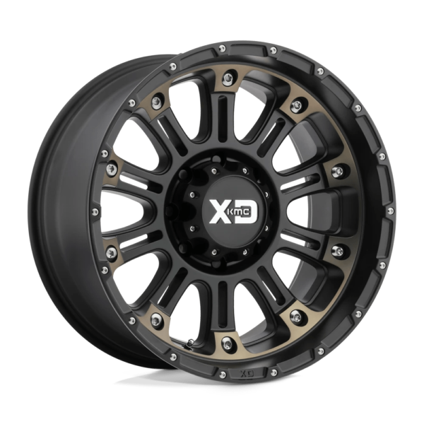 XD XD829 HOSS II 18X9 18 SATIN BLACK MACHINED DARK TINT XD82989080918
