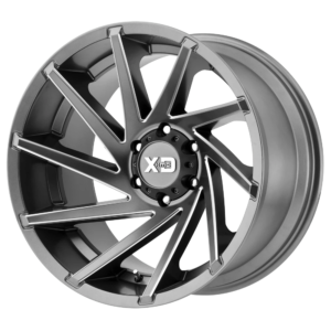 XD XD834 CYCLONE 20X12 -44 SATIN GRAY MILLED XD83421268444N