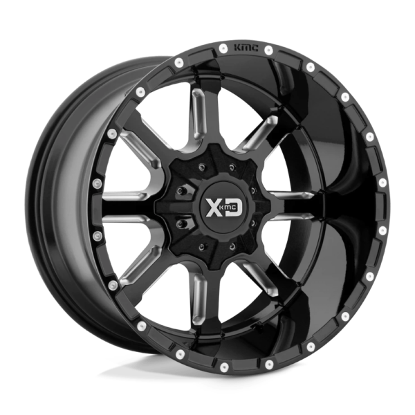 XD XD838 MAMMOTH 20X9 0 GLOSS BLACK MILLED XD83829078300