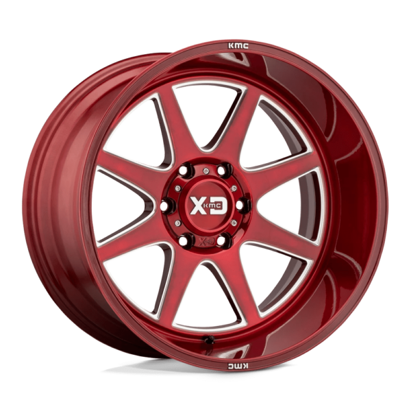 XD XD844 PIKE 20X9 0 BRUSHED RED WITH MILLED ACCENT XD84429087900