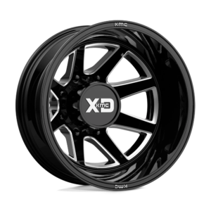XD XD845 PIKE DUALLY 20X8.25 -265 GLOSS BLACK MILLED - REAR XD845208903265N