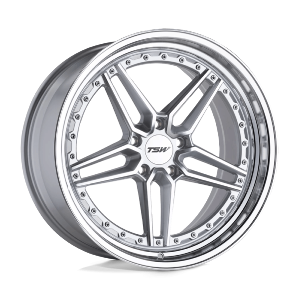 TSW ASCARI 20X9 35 SILVER W/ MIRROR CUT FACE & LIP 2090ACR355120S76