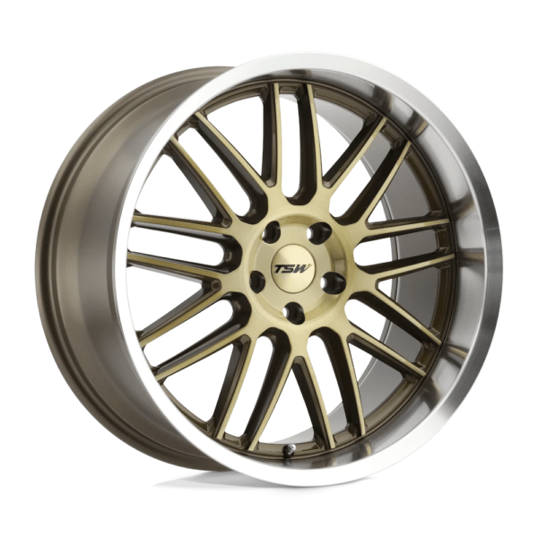 TSW AVALON 19X9 30 BRONZE W/  BRUSHED BRONZE FACE & MACHINED LIP 1990AVA305114Z76