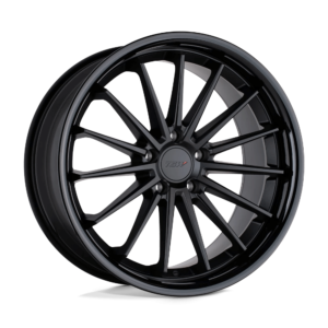 TSW MARINA 20X8.5 20 MATTE BLACK W/ GLOSS BLACK LIP 2085MRA205120B76