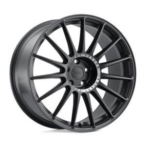 TSW PADDOCK 20X9 20 SEMI GLOSS BLACK W/ MACHINED TINTED RING 2090PDK205112B66