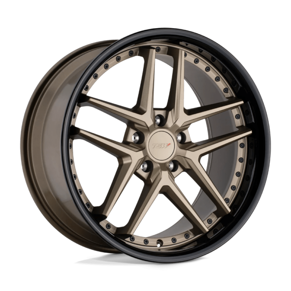 TSW PREMIO 18X8.5 30 MATTE BRONZE W/ GLOSS BLACK LIP 1885REM355120Z76