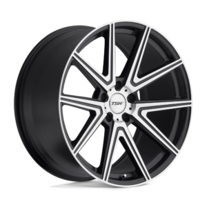 TSW ROUGE 17X8 35 GUNMETAL W/ MIRROR CUT FACE 1780RUG355120G76