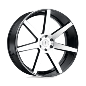 Status JOURNEY 24X10 30 GLOSS BLACK W/ MACHINED FACE 2410JUR306135F87
