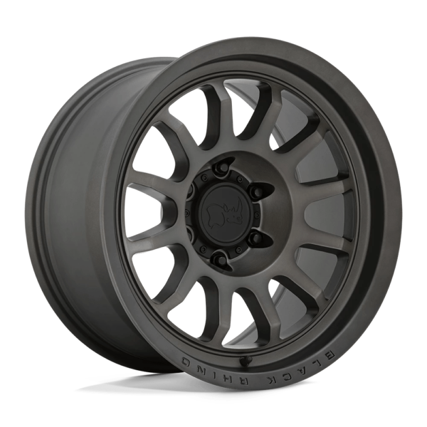 Black Rhino RAPID 18X9 12 MATTE BRUSHED GUNMETAL 1890RPD126135G87