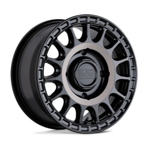 Black Rhino Powersports SANDSTORM UTV 15X7 36 SEMI GLOSS BLACK W/ MACHINED TINT 1570SND364110M80