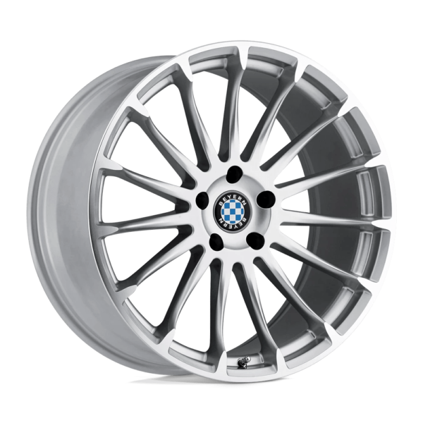 Beyern AVIATIC 19X8.5 40 SILVER W/ MIRROR CUT FACE 1985BYA405120S72