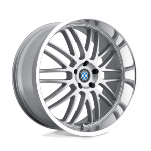 Beyern MESH 18X8.5 40 SILVER W/ MIRROR CUT LIP 1885BYM405120S72