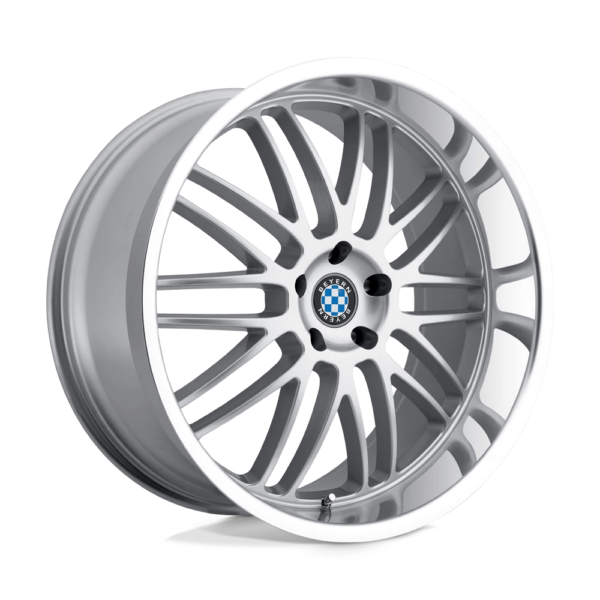 Beyern MESH 20X10 40 SILVER W/ MIRROR CUT LIP 2010BYM405120S72