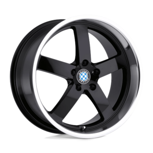 Beyern RAPP 20X8.5 20 GLOSS BLACK W/ MIRROR CUT LIP 2085BYR205120B74