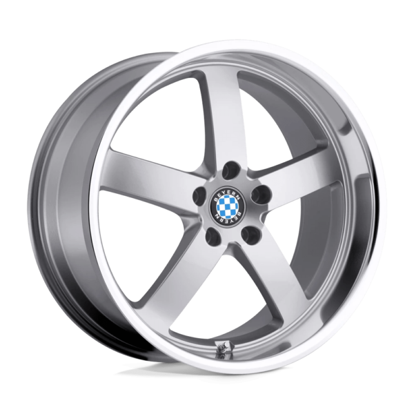 Beyern RAPP 19X8.5 15 SILVER W/ MIRROR CUT LIP 1985BYR155120S72