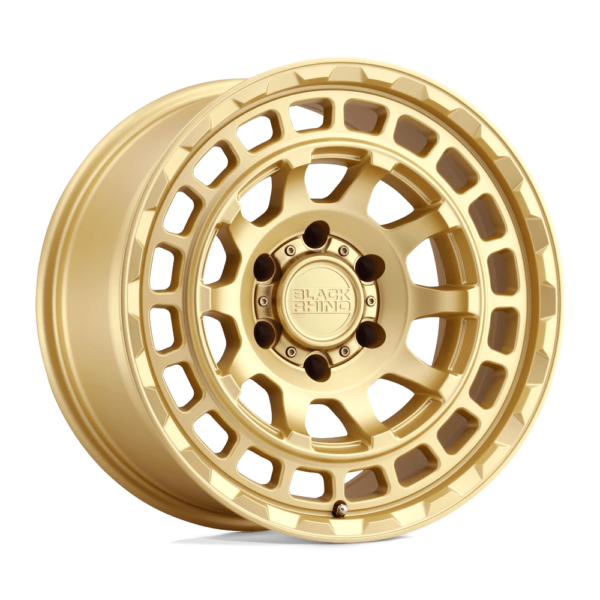 Black Rhino CHAMBER 17X8.5 12 MATTE GOLD 1785CBR126140L12