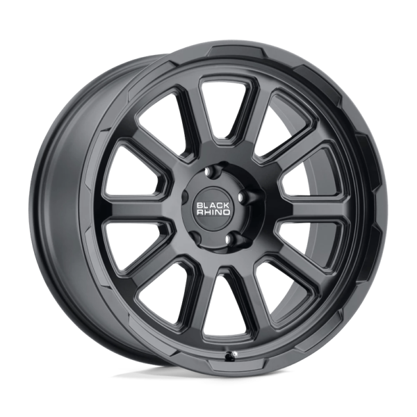 Black Rhino CHASE 20X8.5 10 MATTE BLACK 2085CHS105120M76