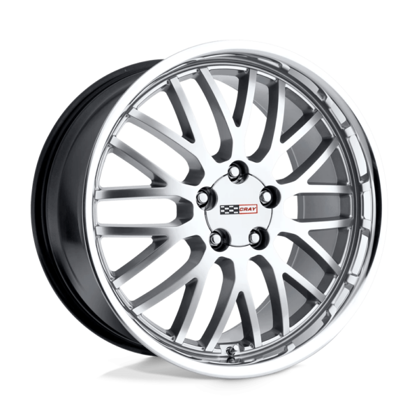 Cray MANTA 17X9 50 HYPER SILVER W/ MIRROR CUT LIP 1790CMA505121S70