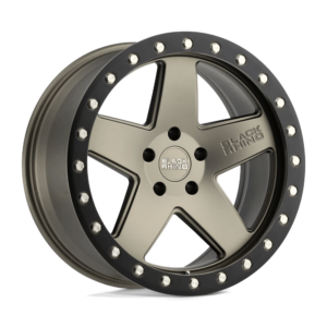 Black Rhino CRAWLER 17X9.5 0 MATTE BRONZE W/ BLACK RING 1795CRL005140Z78