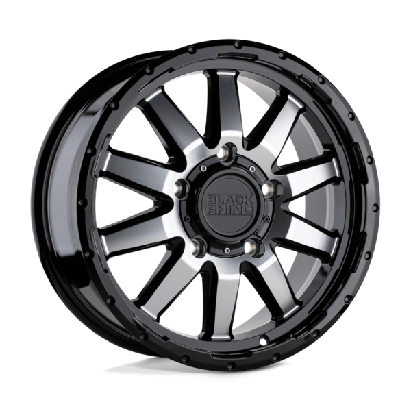 Black Rhino EXCURSION 16X7.5 45 GLOSS BLACK W/ MIRROR FACE 1675ECN456130B84