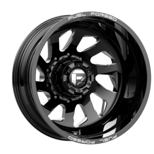 Fuel Mono DD39 FF39D 20X8.25 -202 GLOSS BLACK MILLED DE392082A935R