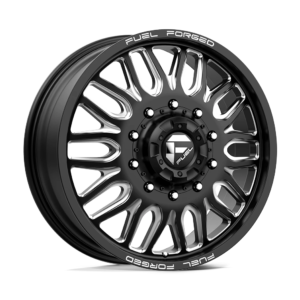 Fuel Mono DB66 FFC66 20X8.25 105 MATTE BLACK MILLED DE662082A9