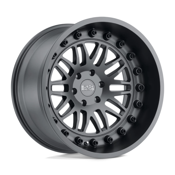 Black Rhino FURY 18X9.5 12 MATTE GUNMETAL 1895FRY125150G10