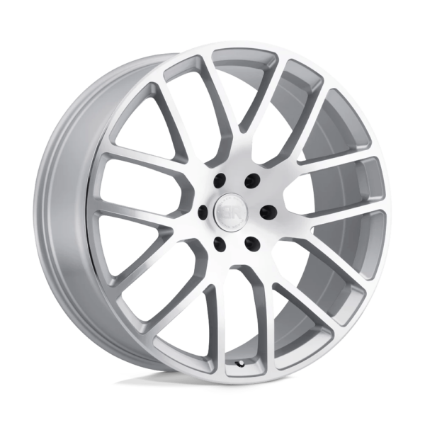 Black Rhino KUNENE 24X10 25 SILVER W/ MIRROR-CUT FACE 2410KUN256140S12