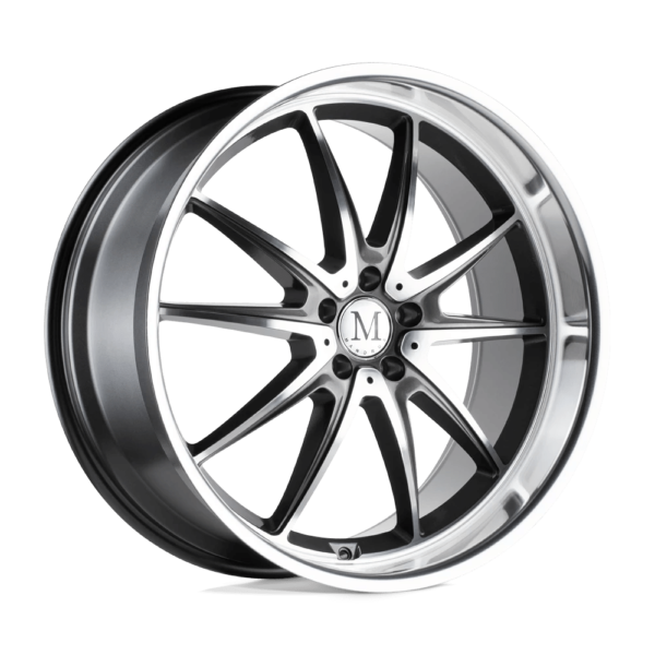 Mandrus ARGENT 20X8.5 32 GLOSS GUNMETAL W/ MIRROR CUT FACE 2085AGT325112G66
