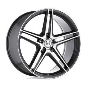 Mandrus BREMEN 20X10 25 GLOSS GUNMETAL W/ MIRROR CUT FACE 2010BMN255112G66