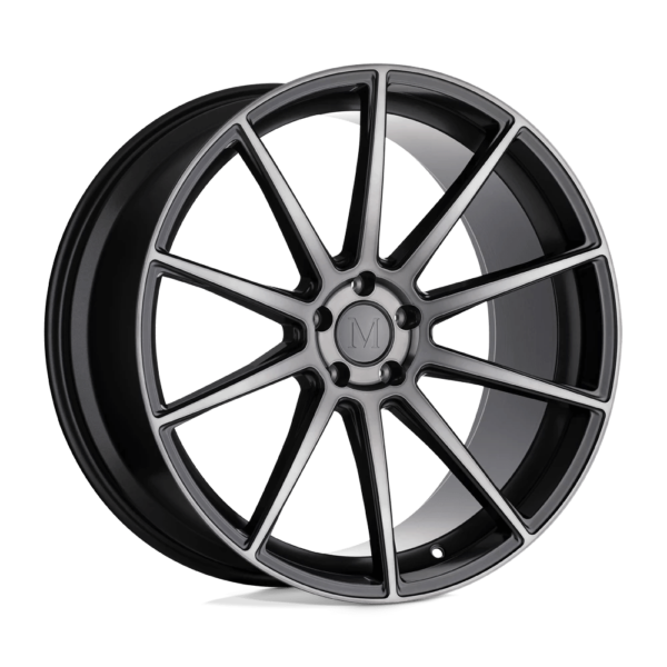 Mandrus KLASS 20X8.5 32 GLOSS GUNMETAL W/ MACHINED TINTED FACE 2085KLA325112G66