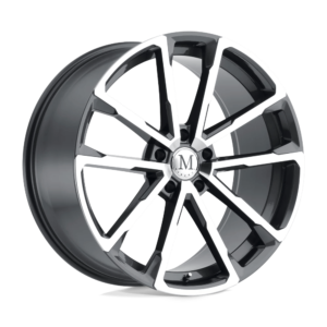 Mandrus WOLF 22X10.5 35 GLOSS GUNMETAL W/ MIRROR CUT FACE 2205WLF355130G84