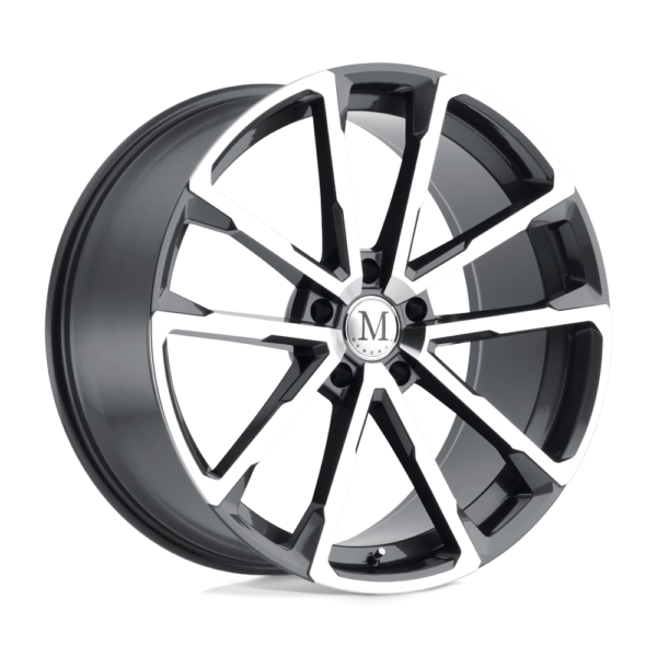 Mandrus WOLF 22X10.5 35 GLOSS GUNMETAL W/ MIRROR CUT FACE 2205WLF355130G84