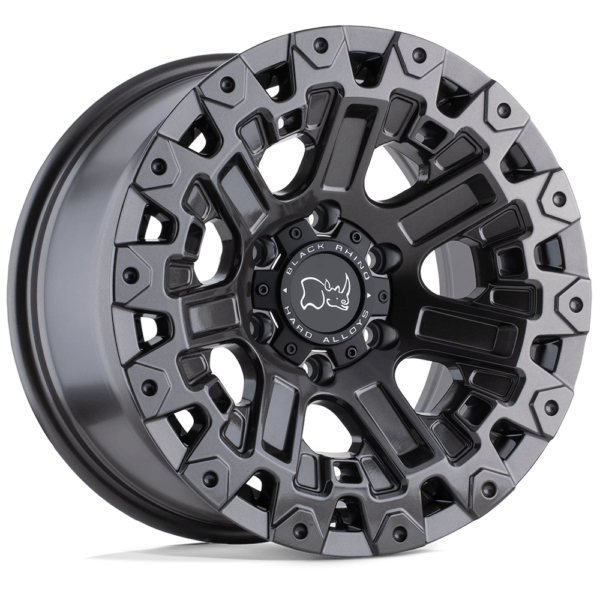 Black Rhino OZARK 17X9.5 12 GLOSS GUNMETAL 1795ZRK126135G87