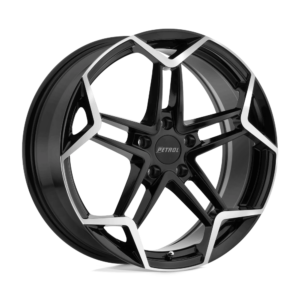 Petrol P1A 19X8 40 GLOSS BLACK W/ MACHINED CUT FACE 1980P1A405110B72