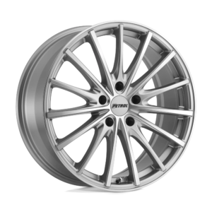 Petrol P3A 18X8 40 SILVER W/ MACHINED CUT FACE 1880P3A405110S72