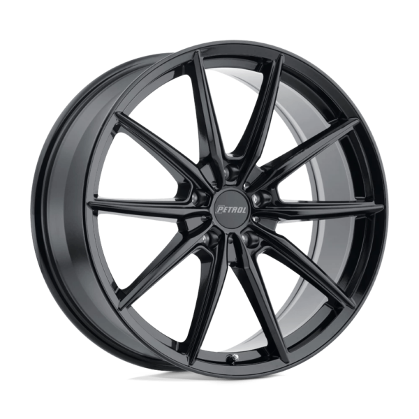 Petrol P4B 18X8 40 GLOSS BLACK 1880P4B405110B72
