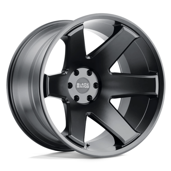 Black Rhino RAZE 24X14 -76 MATTE BLACK 2414RZC-68180M25