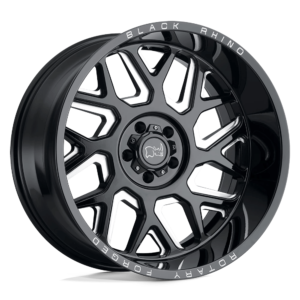 Black Rhino REAPER 22X11.5 -44 GLOSS BLACK & MILLED 2215RPR-45127B71