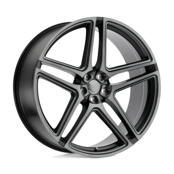 RedBourne CROWN 24X10 35 MATTE BLACK W/ MACHINED FACE & MILLED SPOKE 2410CWN355120F72
