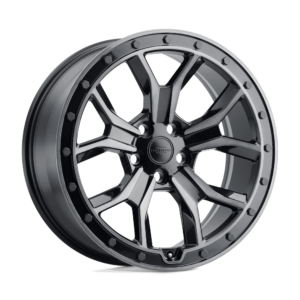 RedBourne MORLAND 20X8.5 25 GLOSS METALLIC W/ BLACK BRUSHED TINT FACE 2085MRL255120B72