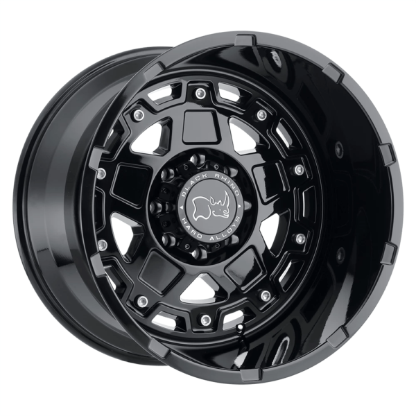 Black Rhino COMBAT 17X9.5 -18 GLOSS BLACK 1795CBT-85127B71