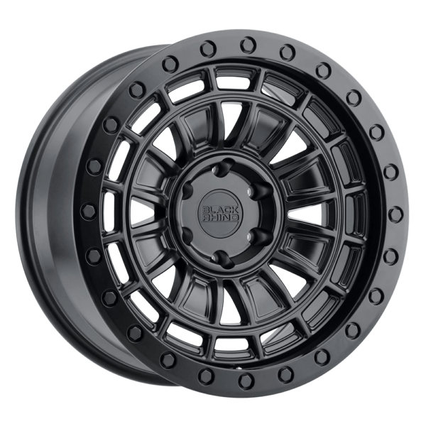 Black Rhino DALTON 18X9.5 12 MATTE BLACK 1895DAL125150M10